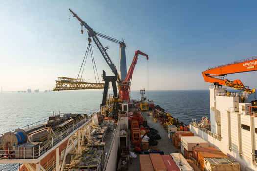 Al-Shaheen Gallaf 1 Project; Source: Heerema Marine Contractors