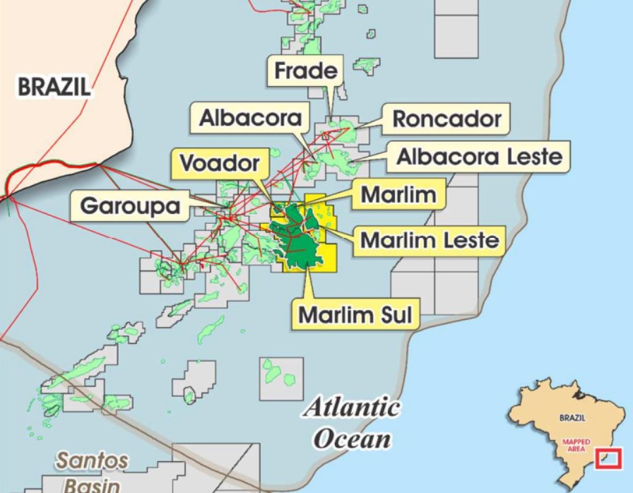 Marlim Cluster; Source: Petrobras