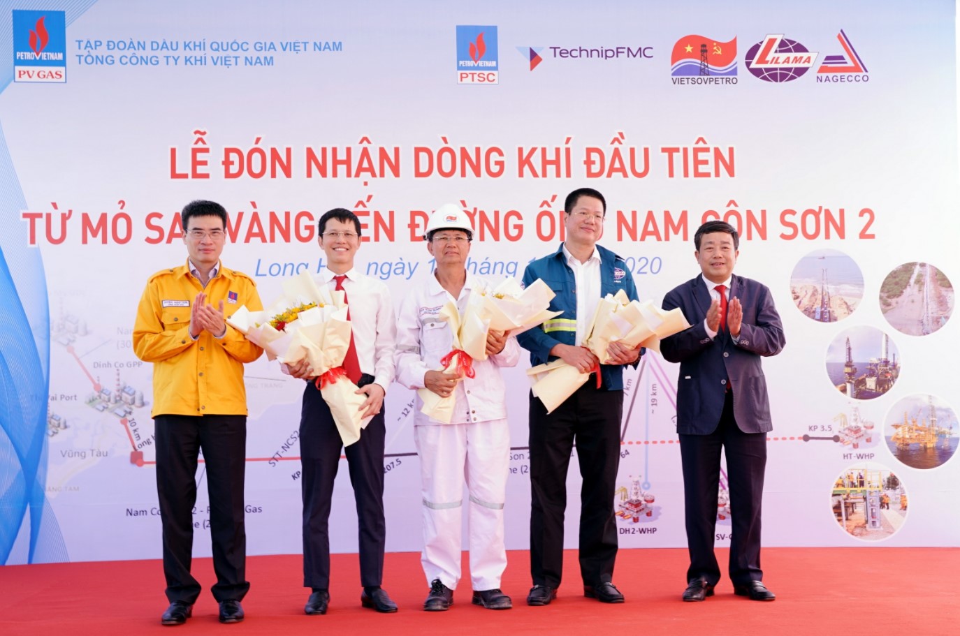 Start up ceremony; Source: PetroVietnam