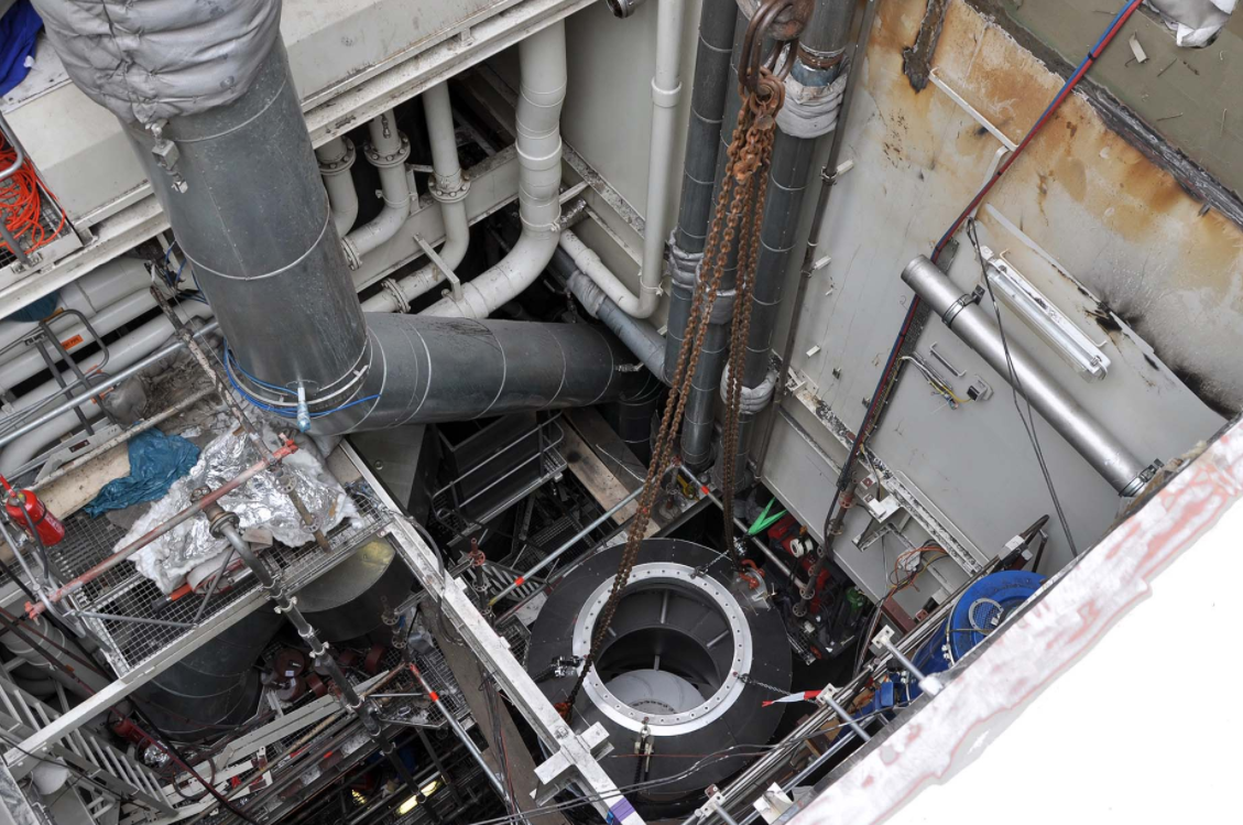 scrubber installation