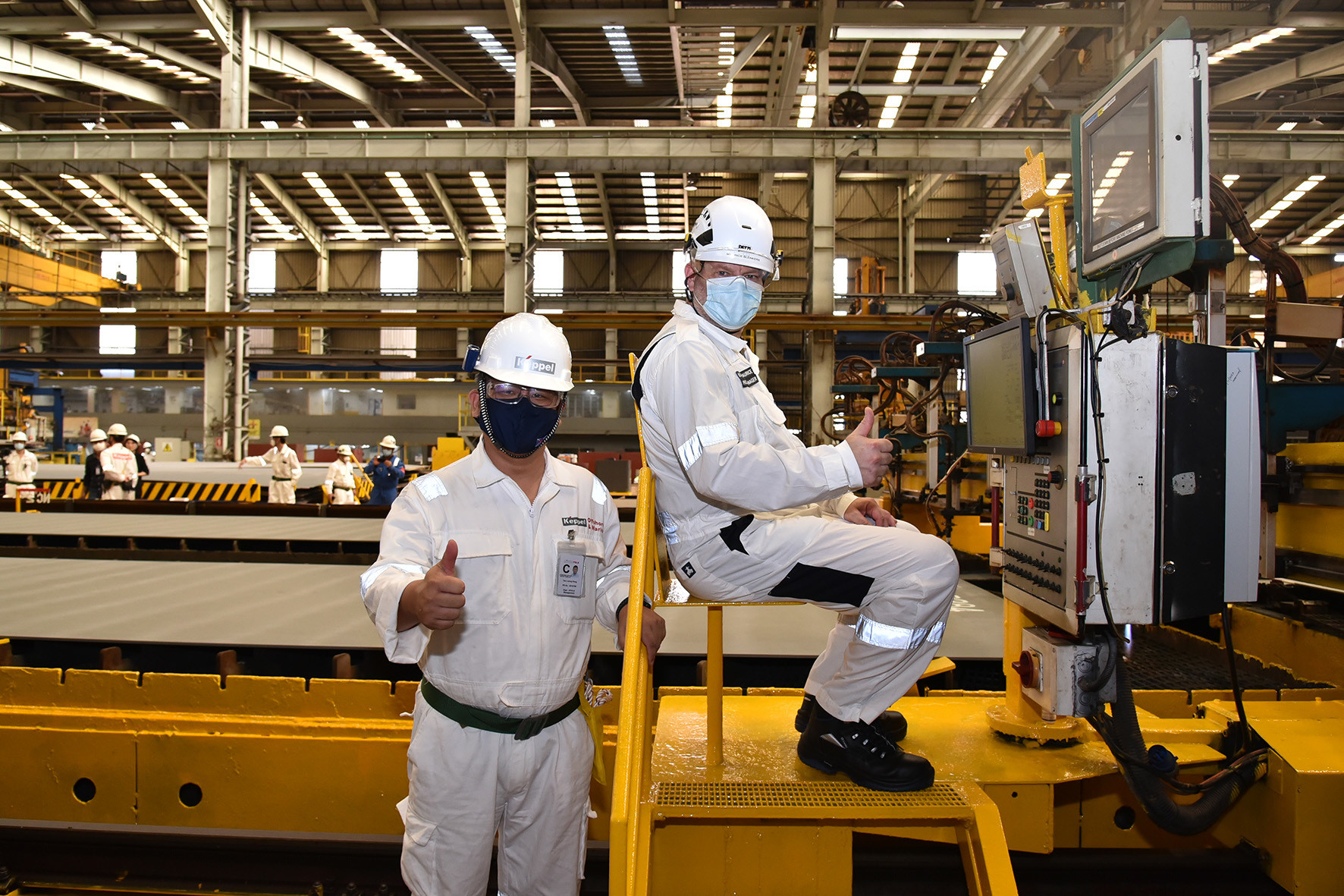 Aibel and Keppel FELS strike DolWin5 steel