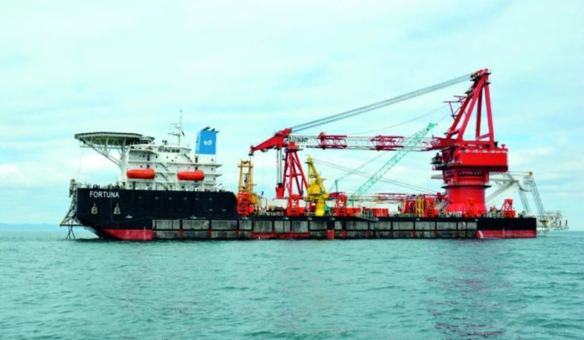 Fortuna; Source: Verdijk Maritiem Nord Stream 2