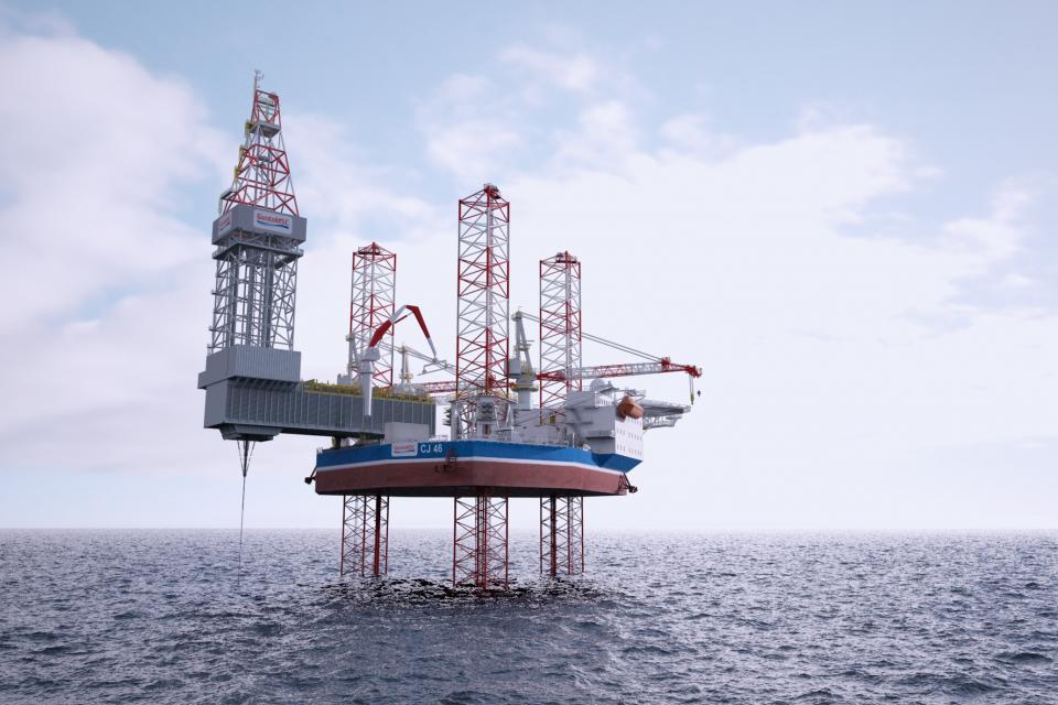 CJ46 rig design; Source: GustoMSC Shelf Drilling