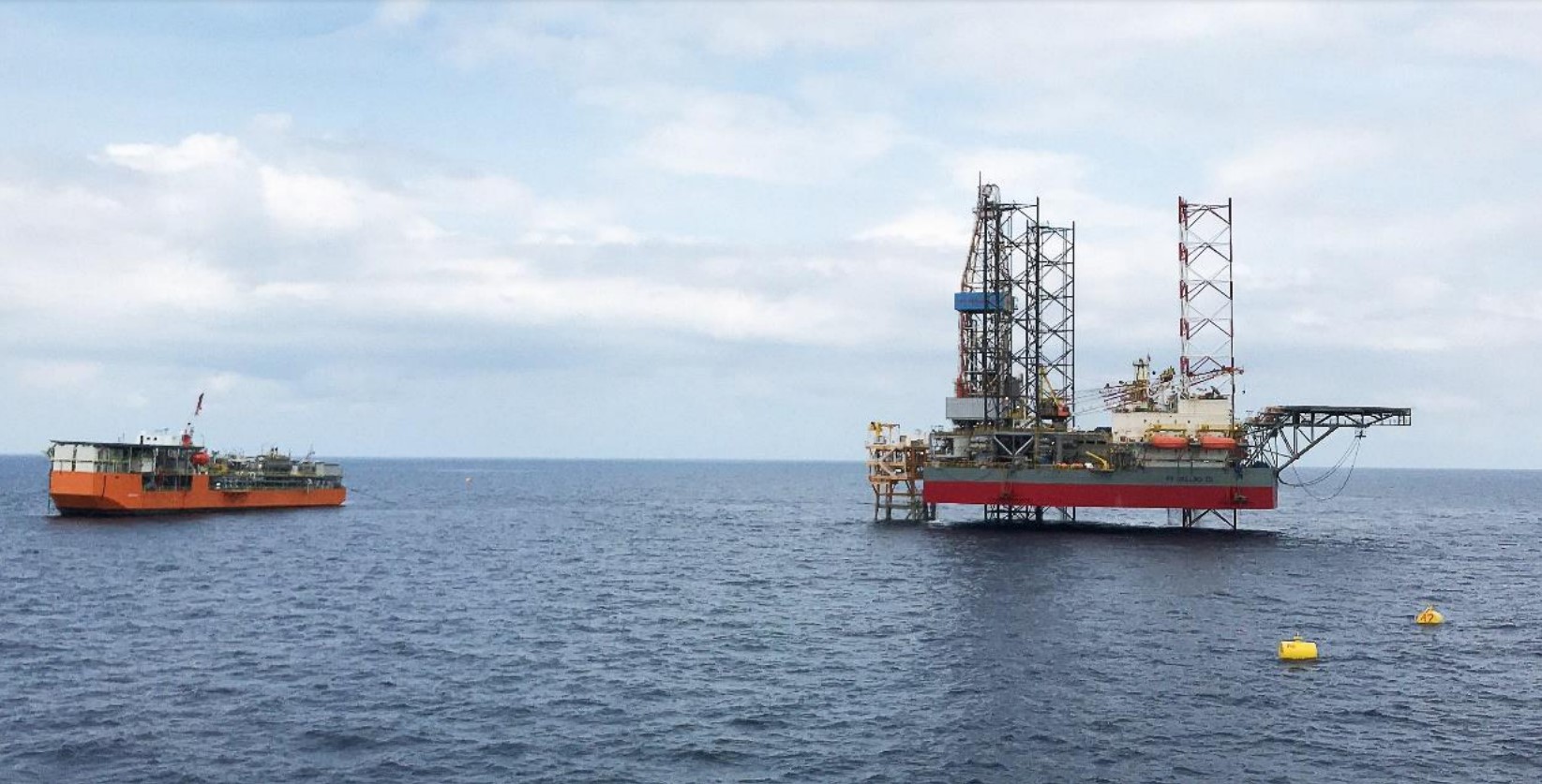 Ingenium II and PV Drilling III jack-up rig on the Apsara field; Source: KrisEnergy