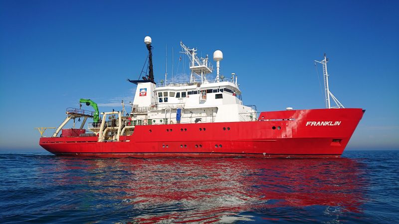 MMT Franklin survey vessel