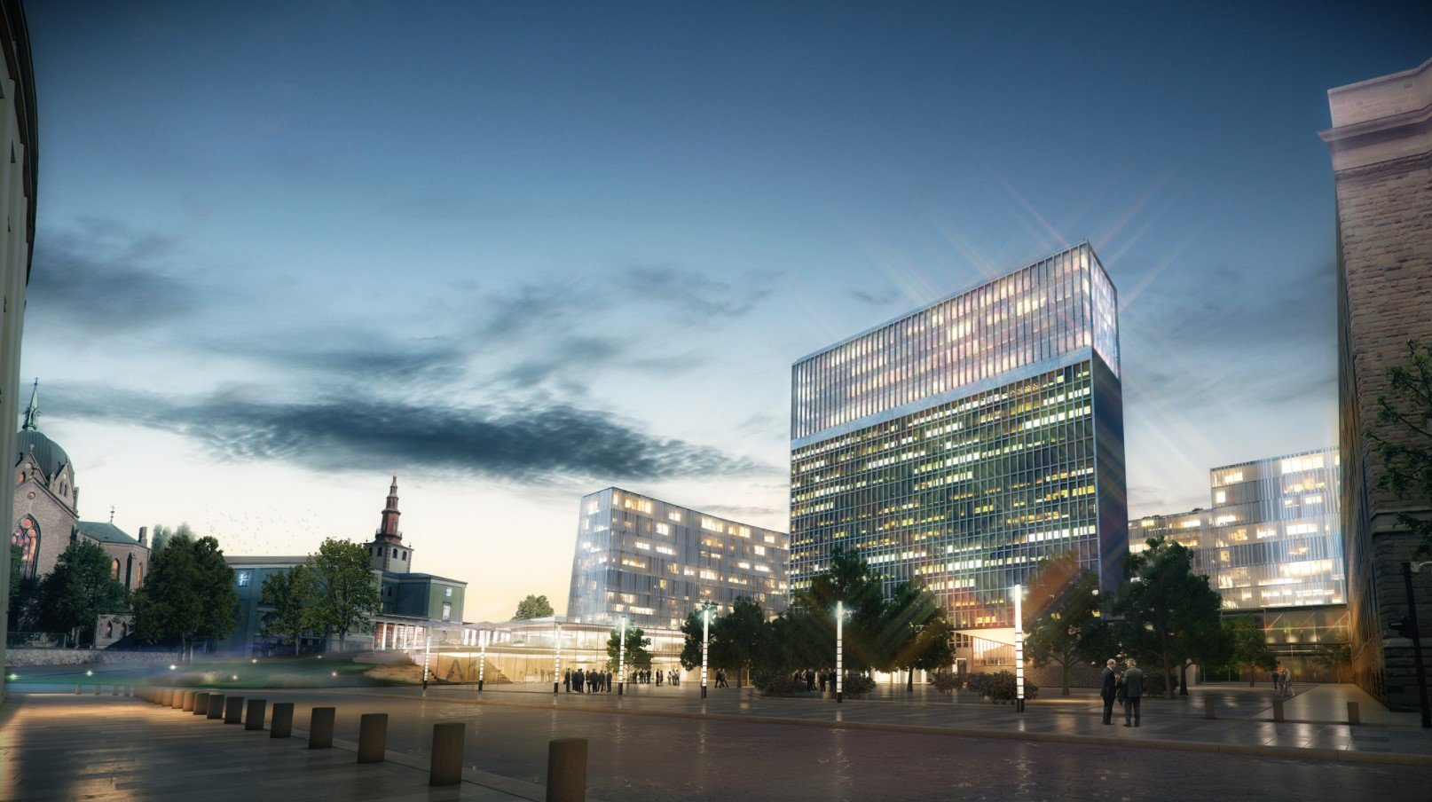 Norwegian Government building; Source: Regjeringen.no