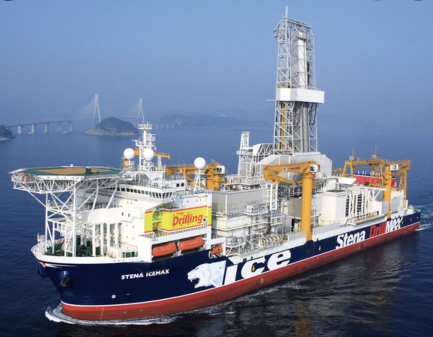 Stena IceMAX drillship is drilling the Perseverance well - BPC