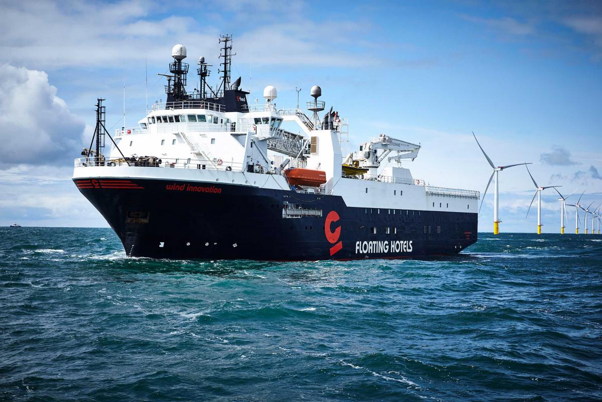 The Wind Innovation SOV vessel
