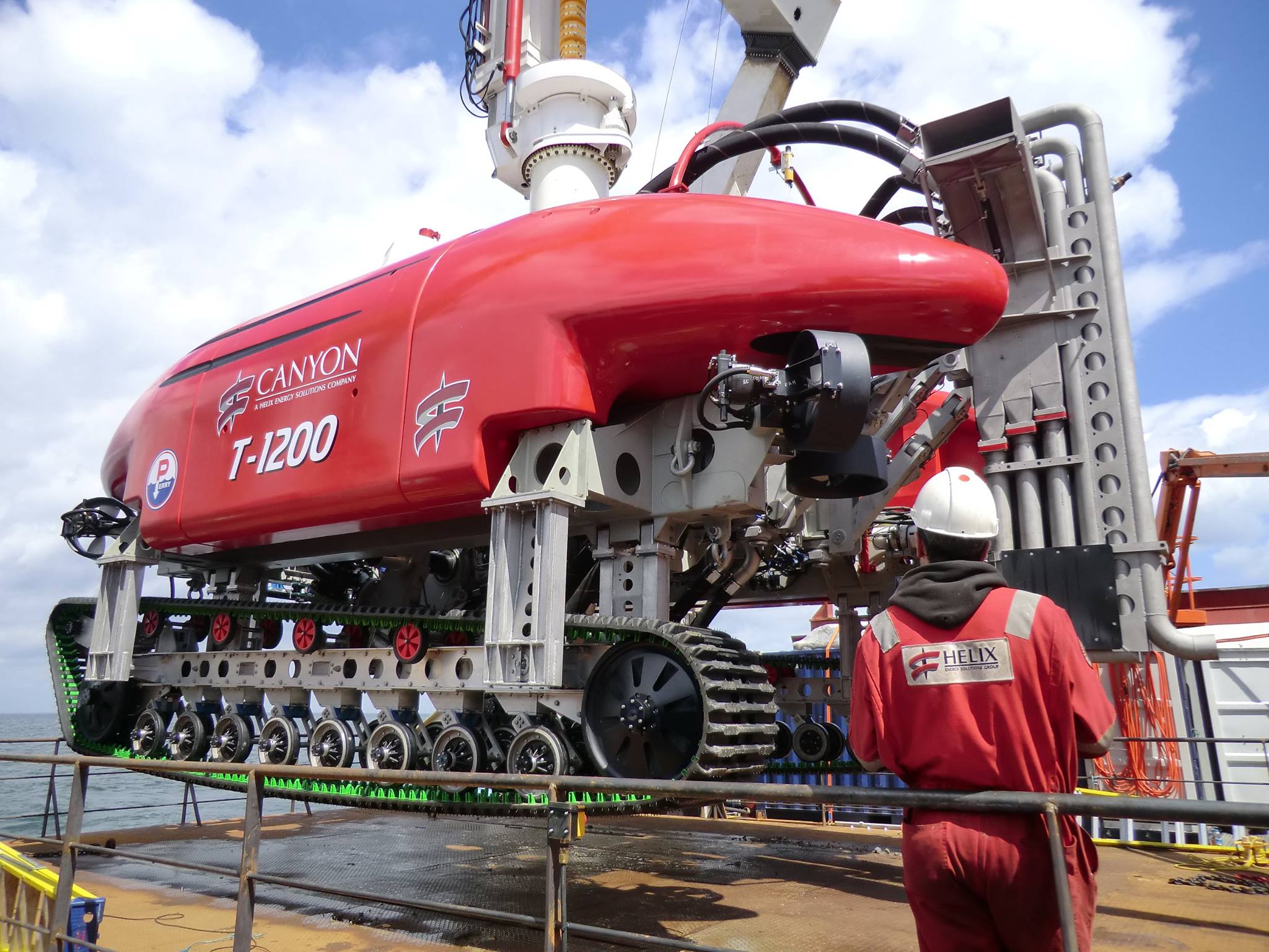 Helix Energy Solutions T1200 trencher