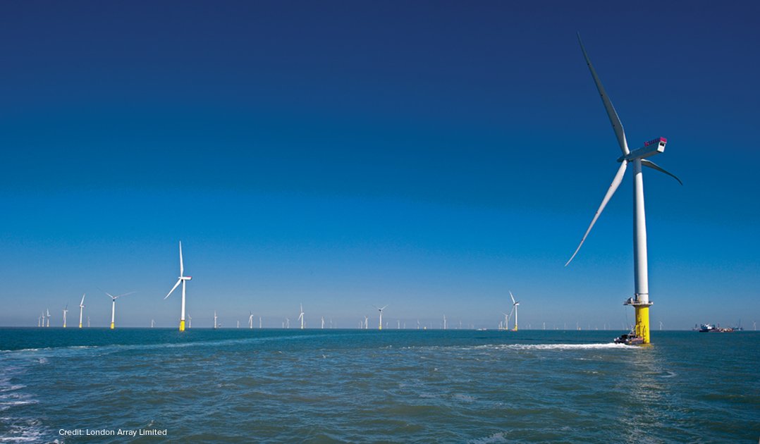 London Array offshore wind farm