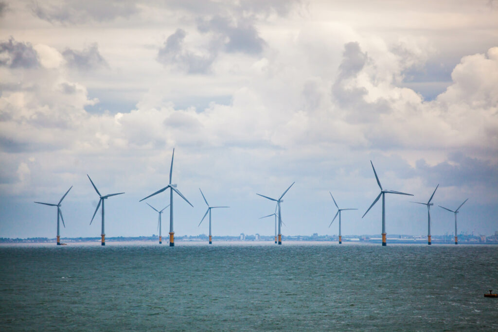 Burbo Bank Extension offshore wind farm in the UK