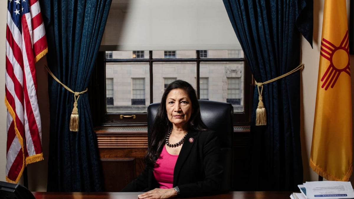 New Secretary of Interior Deb Haaland; Source: Her website