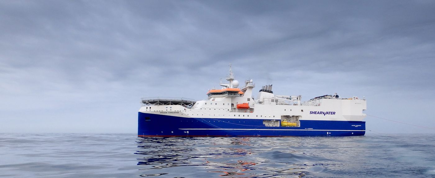 Shearwater seismic vessel