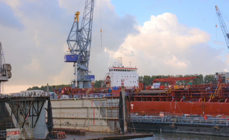 shipbuilding illustration