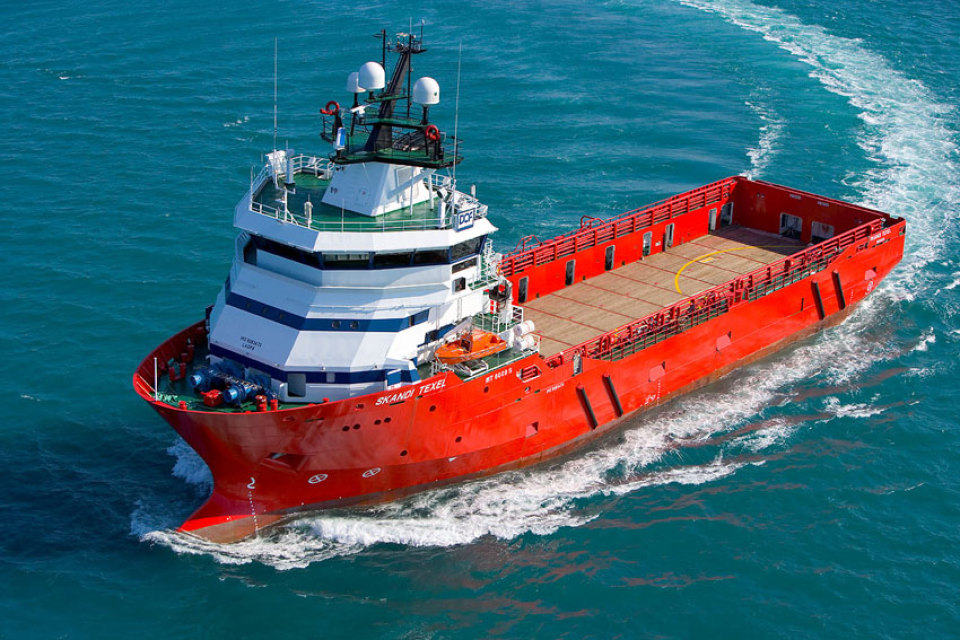 Skandi Texel platform supplier - DOF