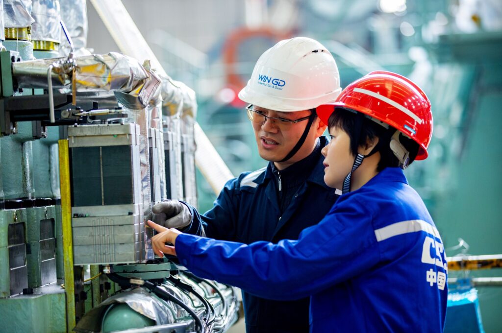 WinGD tests its engine to power the first LNG-fuelled VLCC