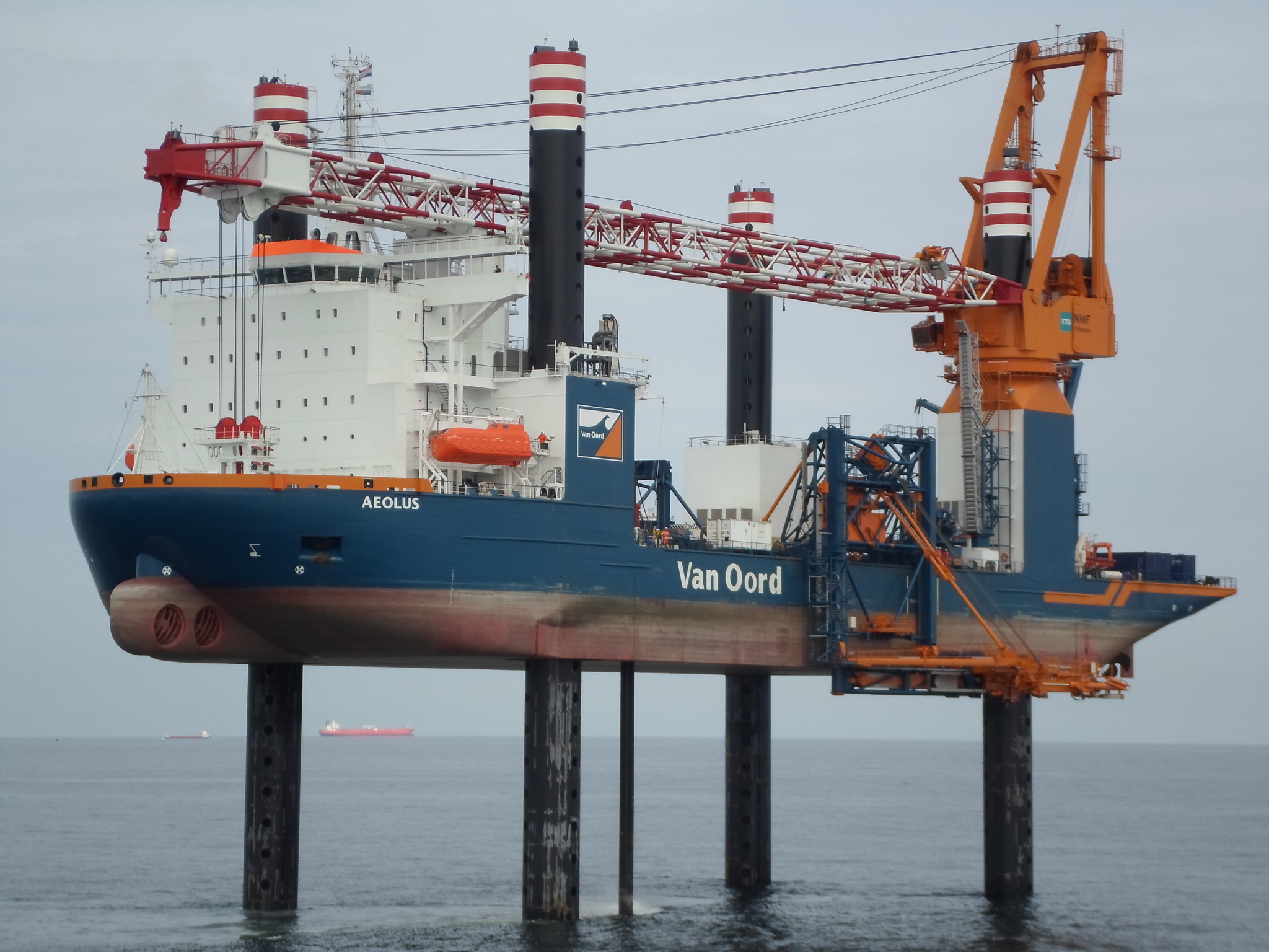 Van Oord's Aeolus installation vessel