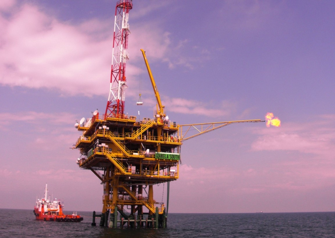 Unmanned platform Izabela South - Energean