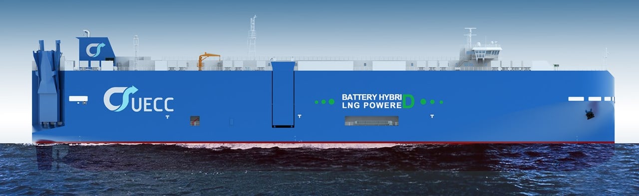 battery LNG powered PCTC