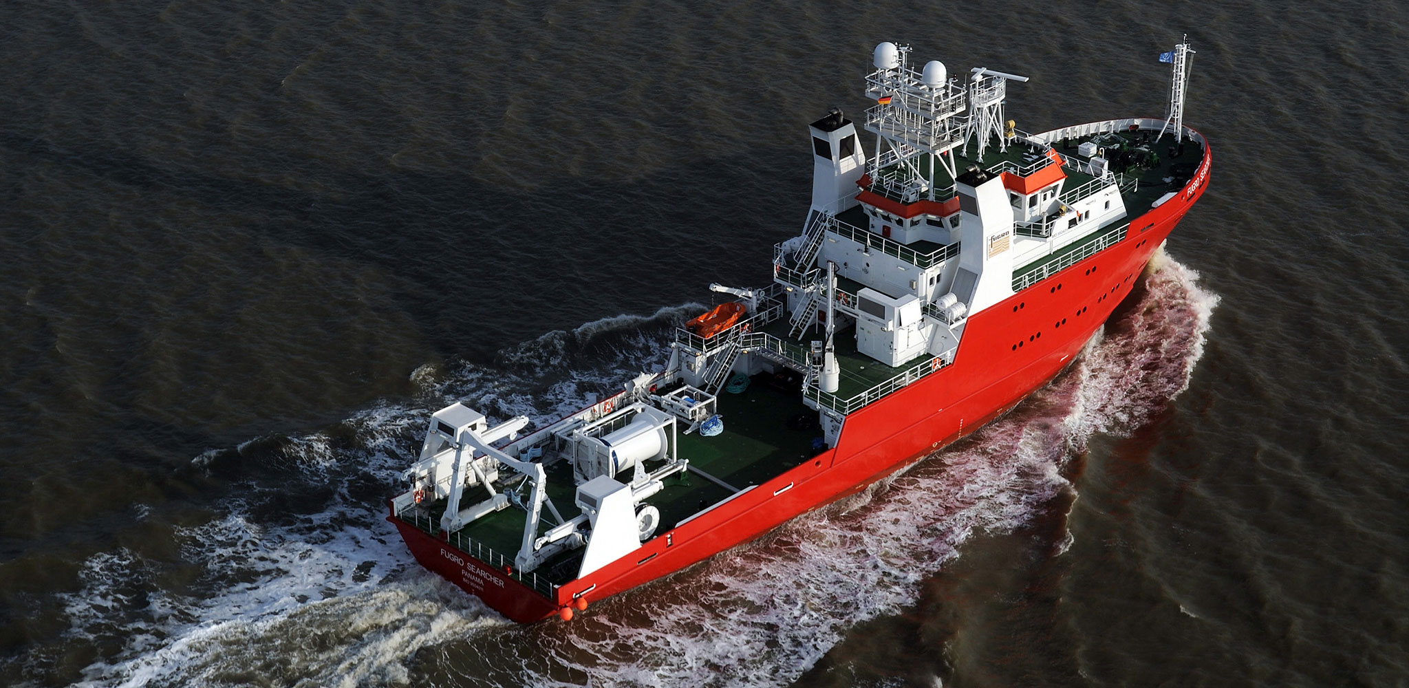 Fugro survey vessel