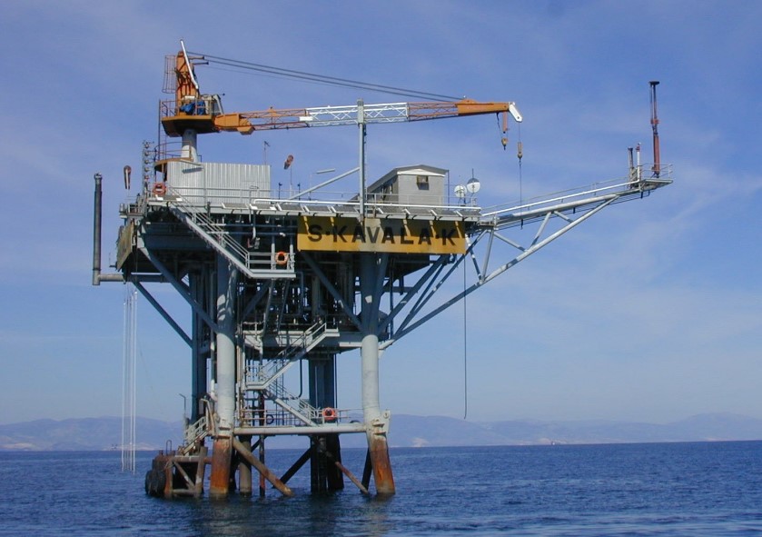 Greeks gather South Kavala underground gas storage team