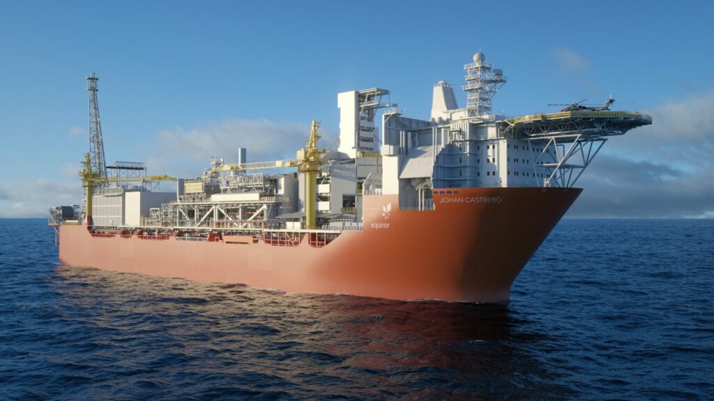 Illustration of the Johan Castberg FPSO. Source: Equinor