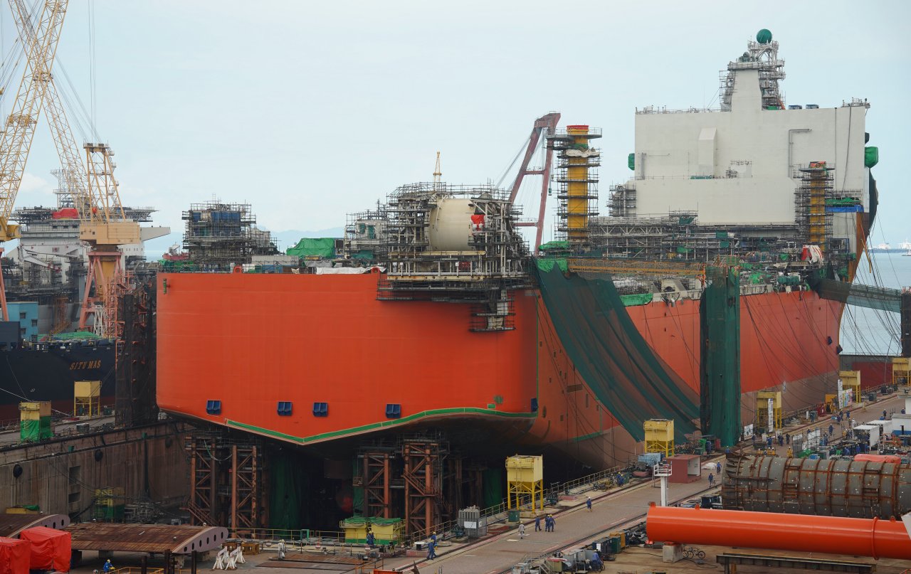Johan Castberg FPSO at Sembcorp Marine in Singapore - Equinor