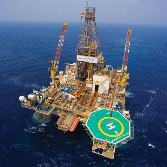 Deepwater Nautilus rig - Transocean