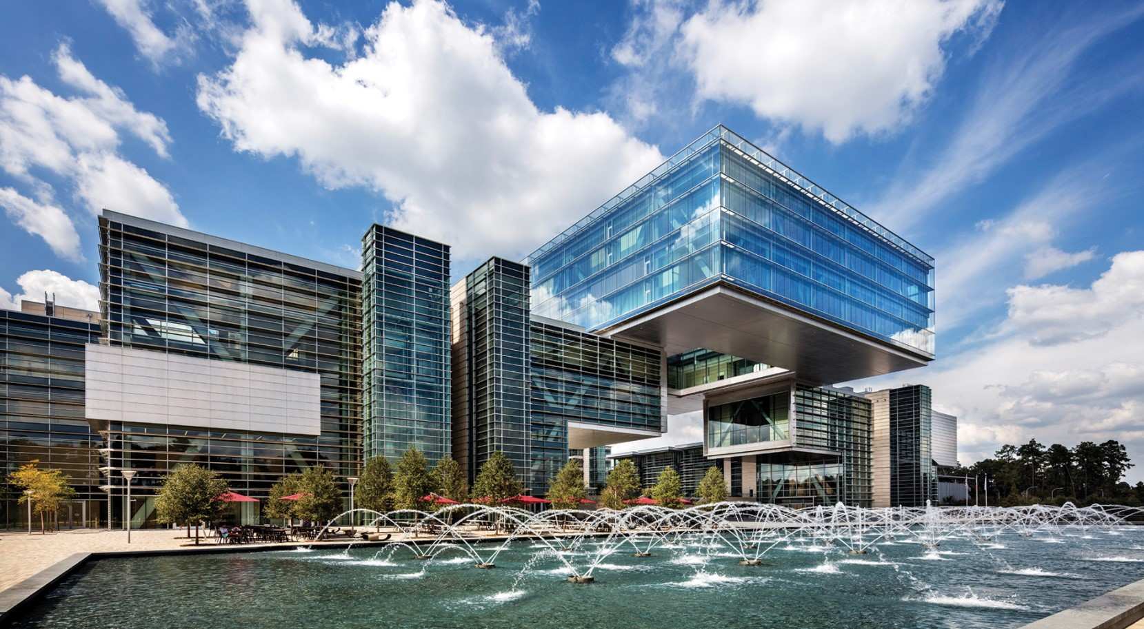 ExxonMobil building in Houston