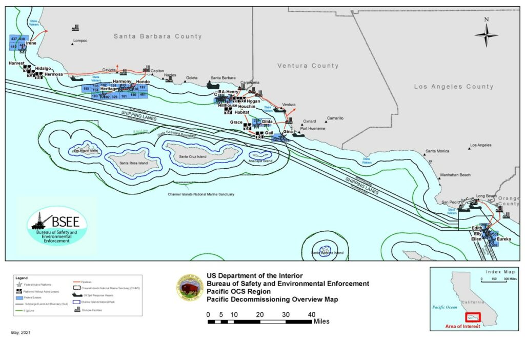 Pacific Decommissioning Overview Map
