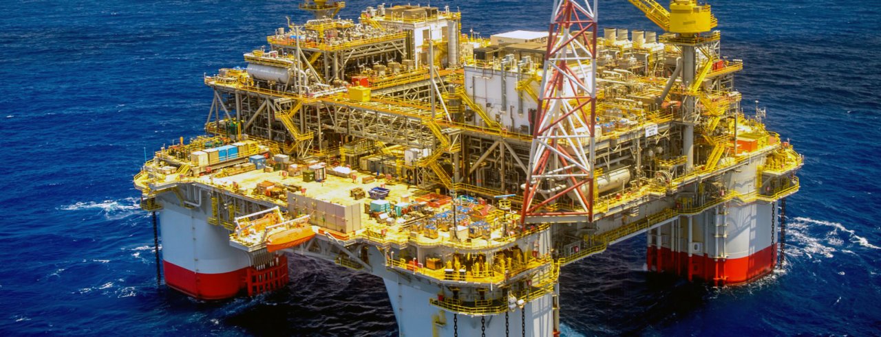 The Jack St. Malo platform in the Gulf of Mexico