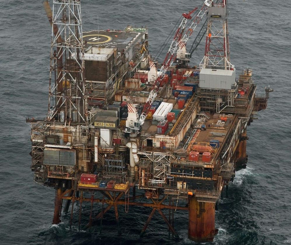 Thistle Alpha platform - EnQuest