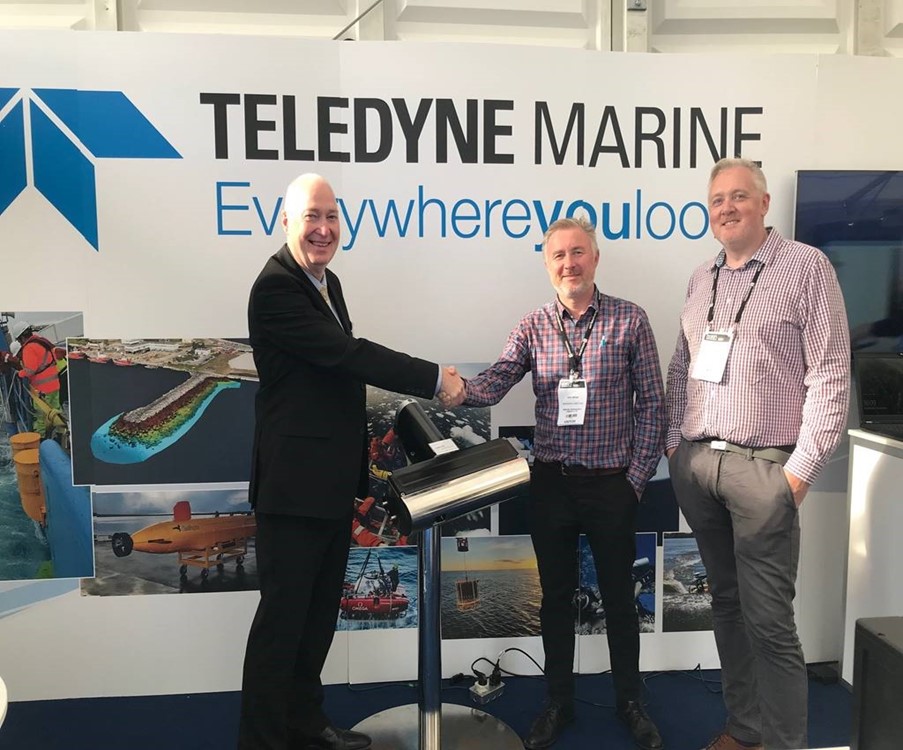 Manor Brunel to sport Teledyne survey equipment