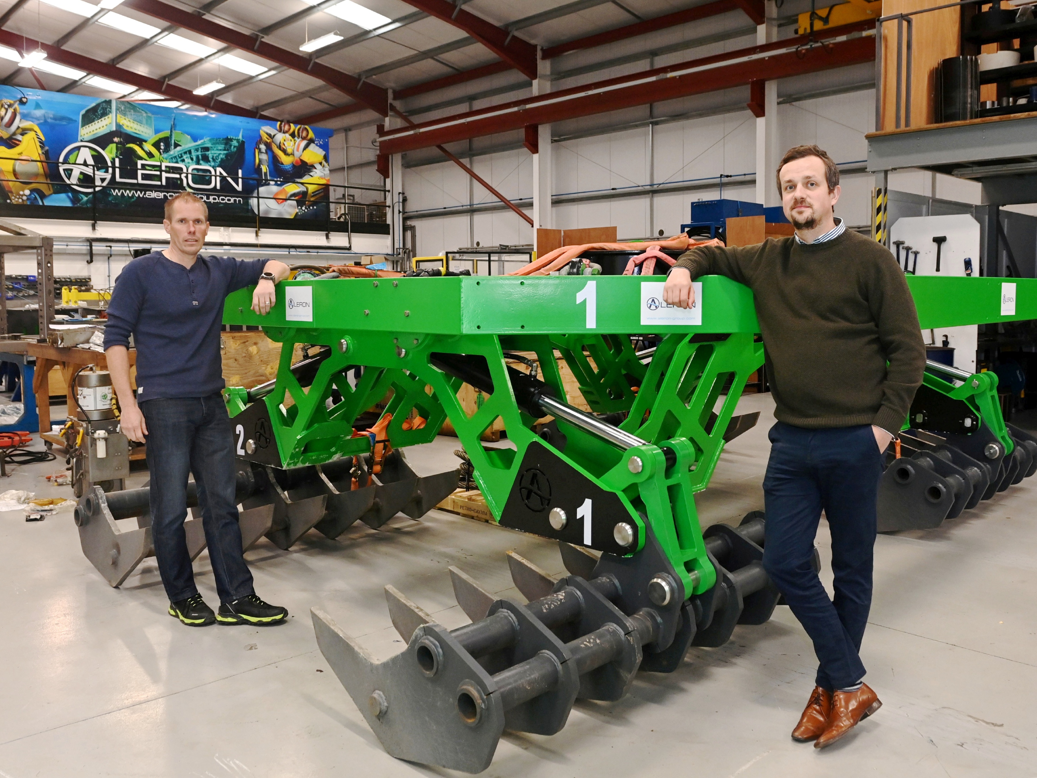 Aleron unveils crane-deployed subsea decommissioning tools (Video)