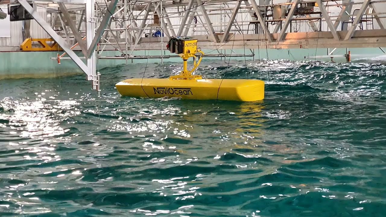 NoviOcean wave energy device (Screenshot/Video by Novige)