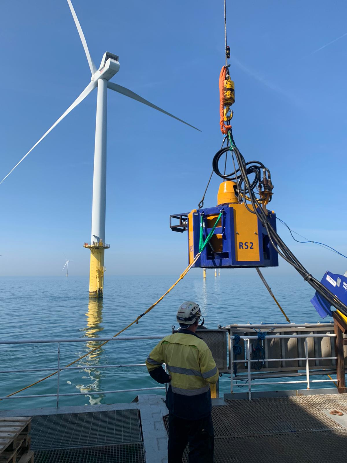 Rotech completes cable work at first French offshore wind farm