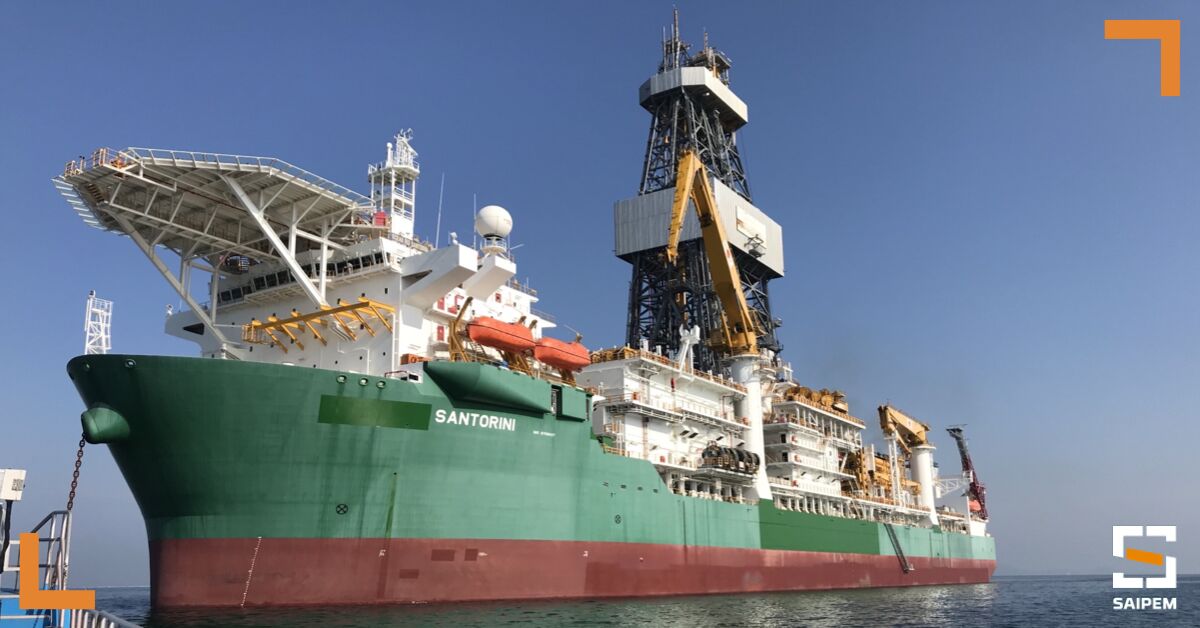 Santorini drillship - Saipem