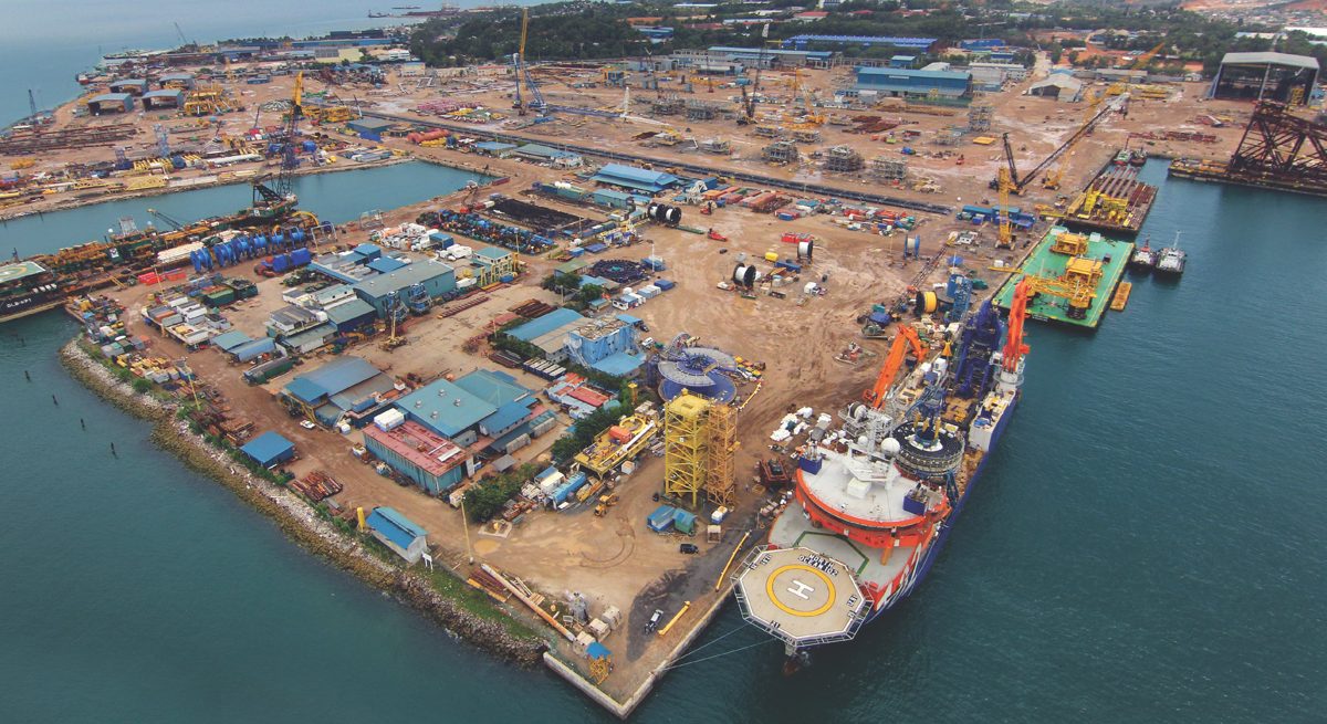 McDermott's Batam facility
