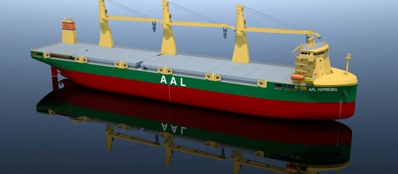 dual-fuel methanol-ready multipurpose vessel