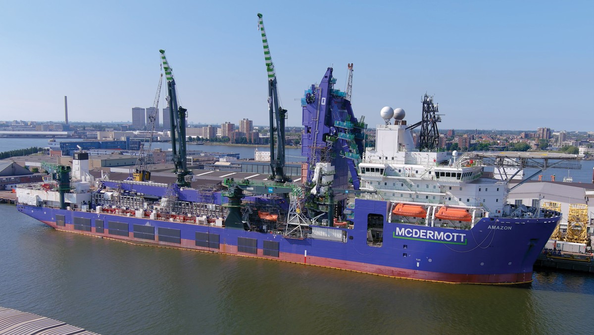 McDermott - Amazon vessel