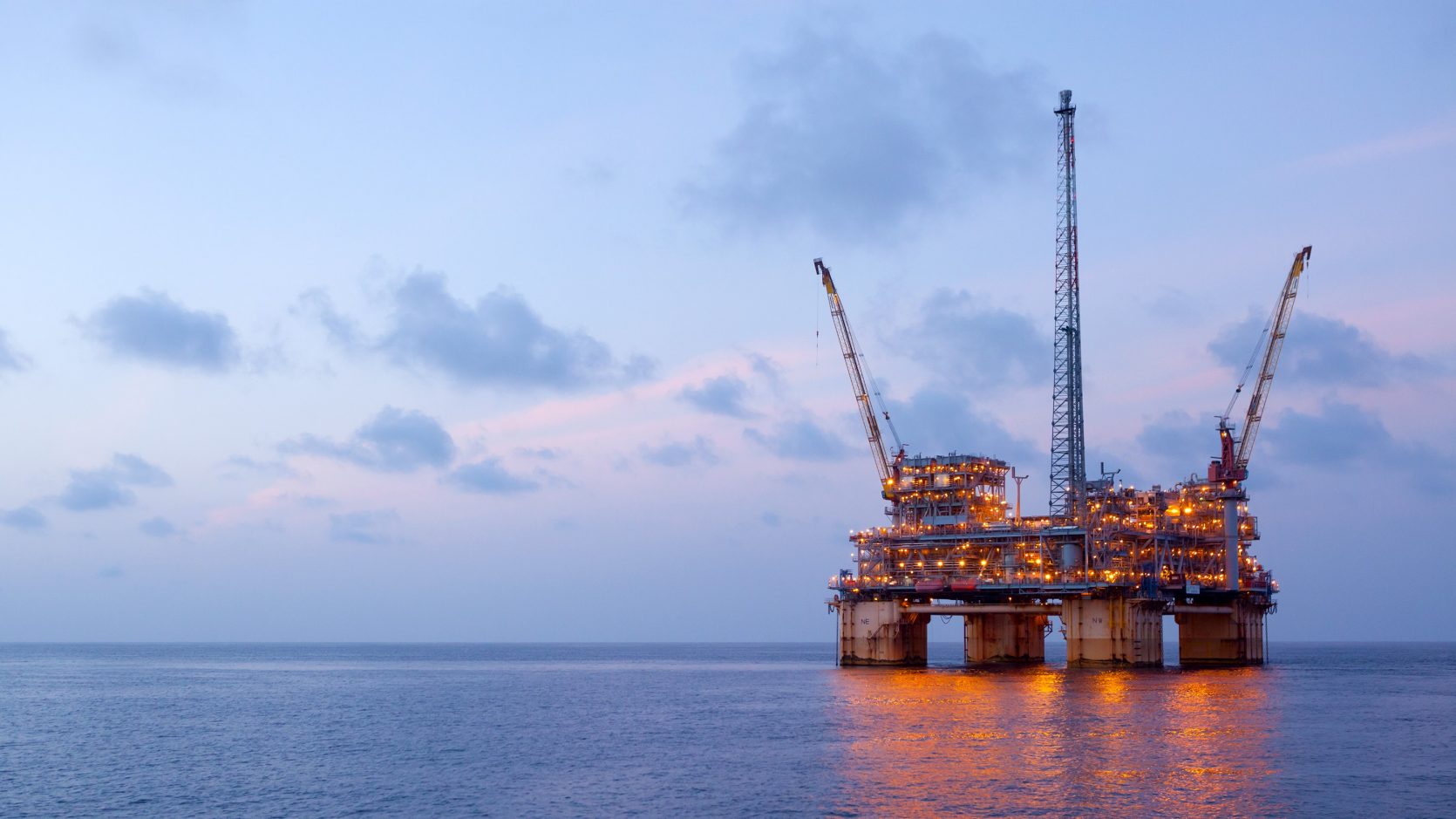 Na Kika platform in the Gulf of Mexico - BP