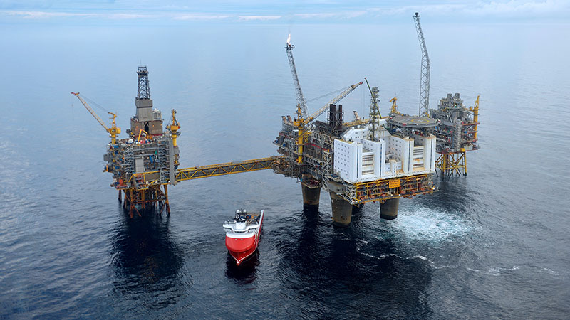 ABB to provide power from shore technology to Oseberg, helping to save CO2 emissions equivalent to 160,000 cars; Credit: Harald Pettersen/Equinor