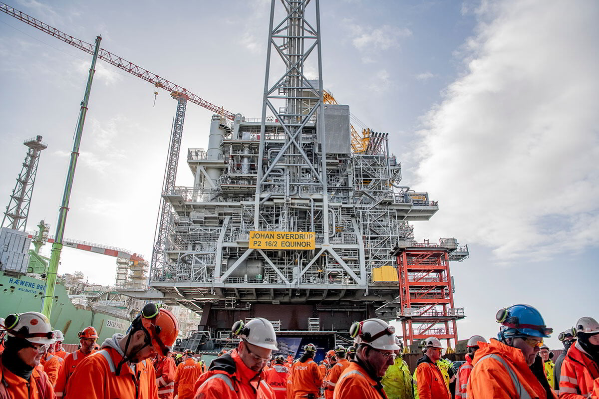 Aibel hands over second Johan Sverdrup’s processing platform to Equinor