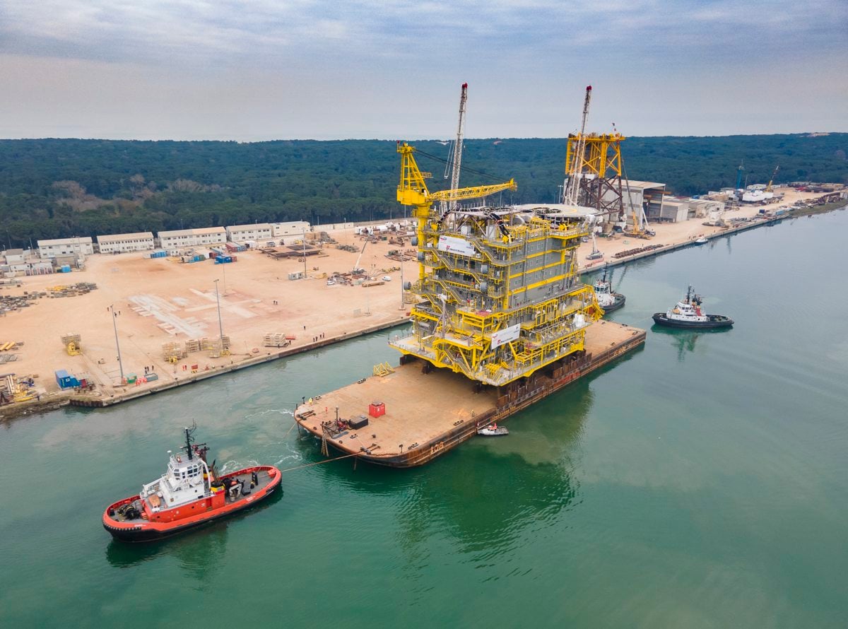 New Tyra II utility and living quarters - TotalEnergies