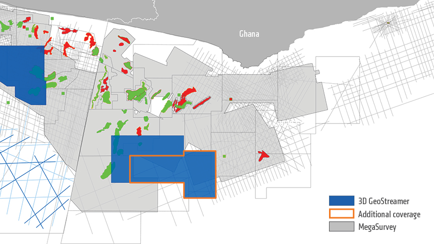 PGS adds more 3D GeoStreamer data for Tano Basin off Ghana