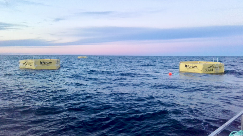 Sotenäs Wave Energy Park (Courtesy of Seabased)