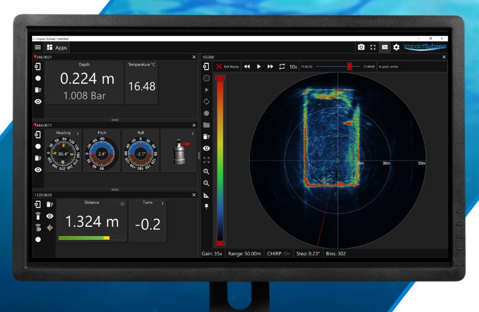 Impact Subsea unveils third generation of seaView software