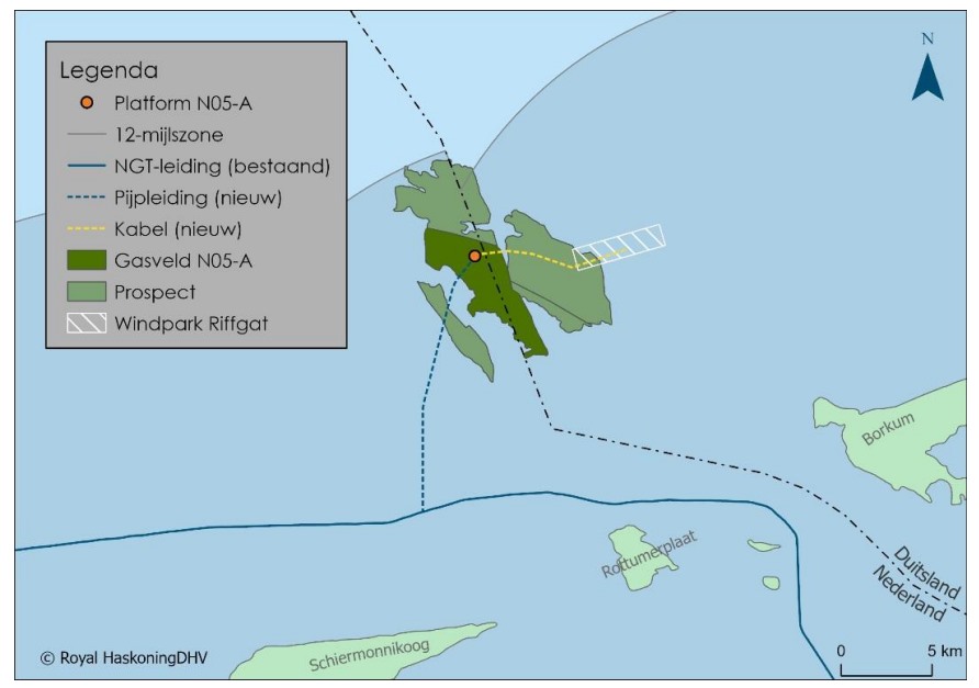 Location of the North Sea project. Source: ONE-Dyas