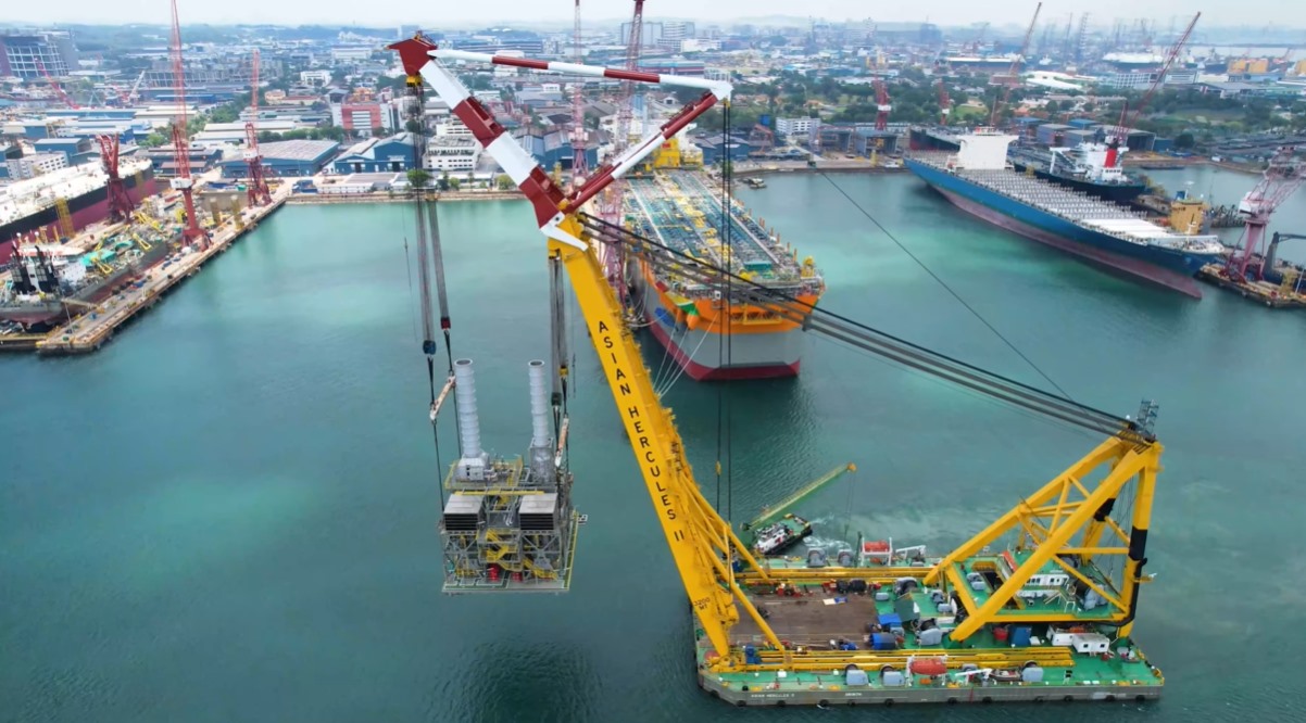 Prosperity FPSO in Keppel's Singapore yard
