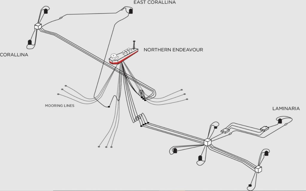 Location of FPSO Northern Endeavour; Source: Australian government